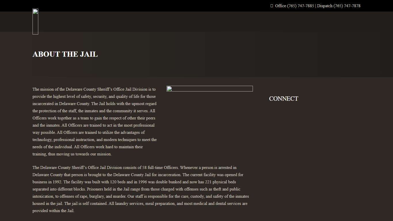 About the Jail - Delaware County Sheriff